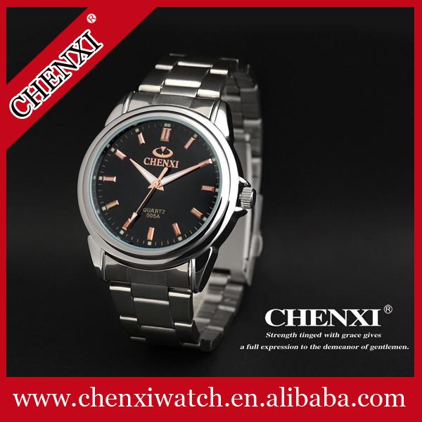 Big Wrist Watches Oversize Stainless Steel Watches Men Man's Quartz Watch Made