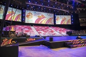 Quality P2.976 IP65 CCC Stage Wedding Led Screen Display 500x1000mm wholesale