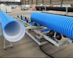 Water Cooling Plastic Corrugated Pipe Equipment Dwc Pipe Extrusion Line