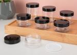 No Leakage Black Plastic Cosmetic Jar 250ml Empty Shea Butter Containers