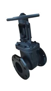 China Industrial PN16 DN100 GOST Gate Valve Cast Steel Flange Gate Valve Fluid Control on sale