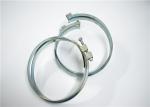 Screw Wide Pipe Clamp Galvanized Connection For Industry Pipe System Diameter