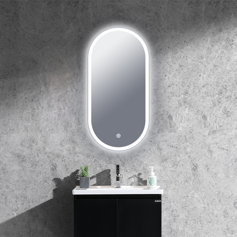 5mm Environmental Silver Mirror Round Shape LED Vanity Mirror for Smart Round Mirrors