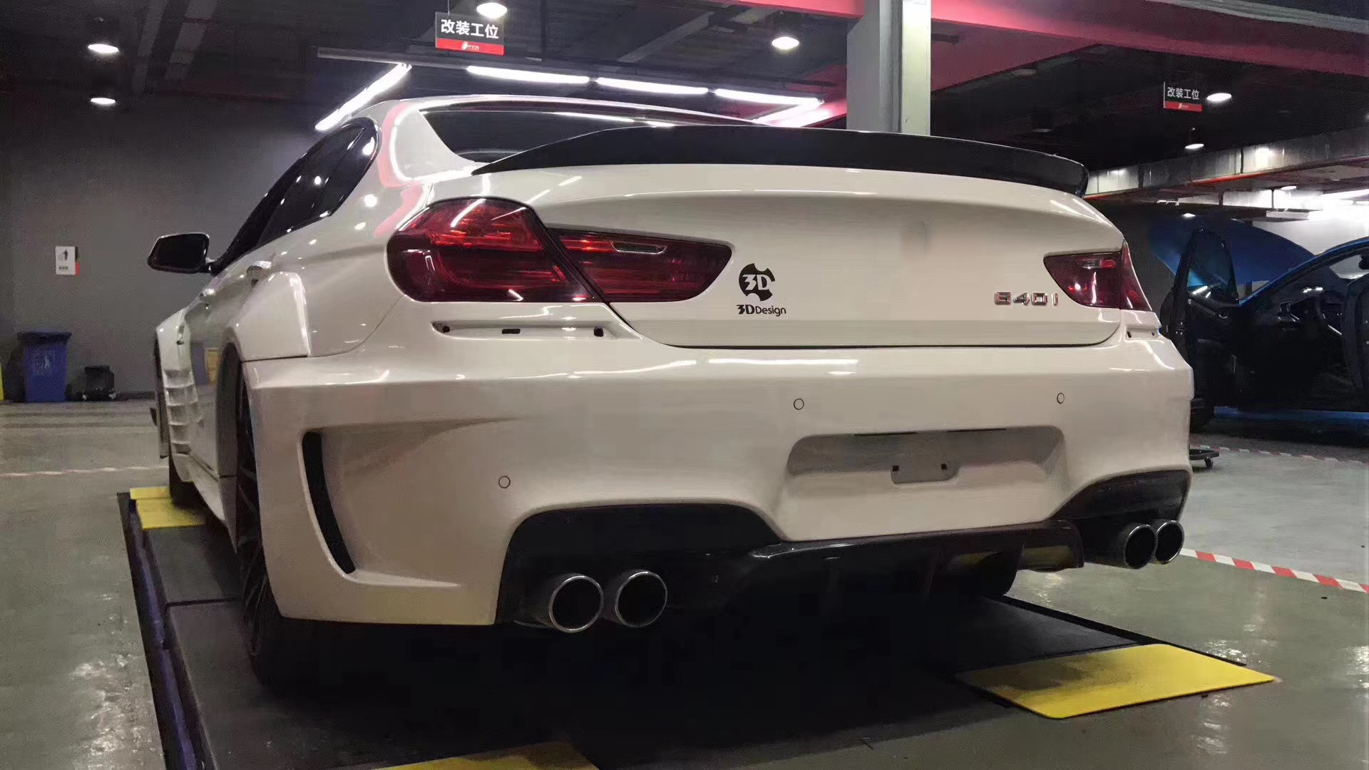 For BMW 6 Series F12 F13 Body Kit FPR Material F12 F13 Upgraded Prior Design Style Body Kit Spoiler