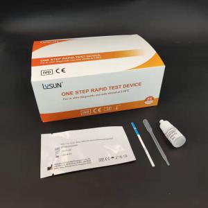 Quality Healthcare Serum Urine HCG Pregnancy Test Cassette 25mIU/Ml wholesale