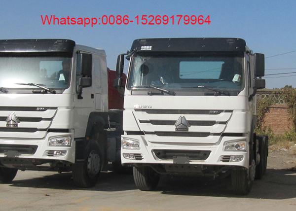 SINOTRUK HOWO ZZ4257S3241W 6x4 Euro 2 emission standard 10 wheeler 371hp tractor