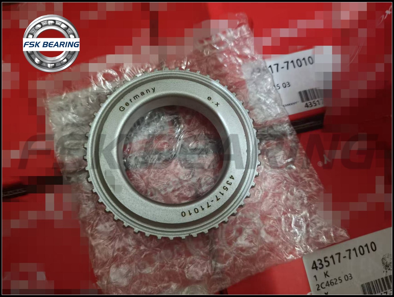 Auto Spare Parts 43517-71010 Front Wheel Hub Bearings ID 42mm Rear Axle ABS Rotor