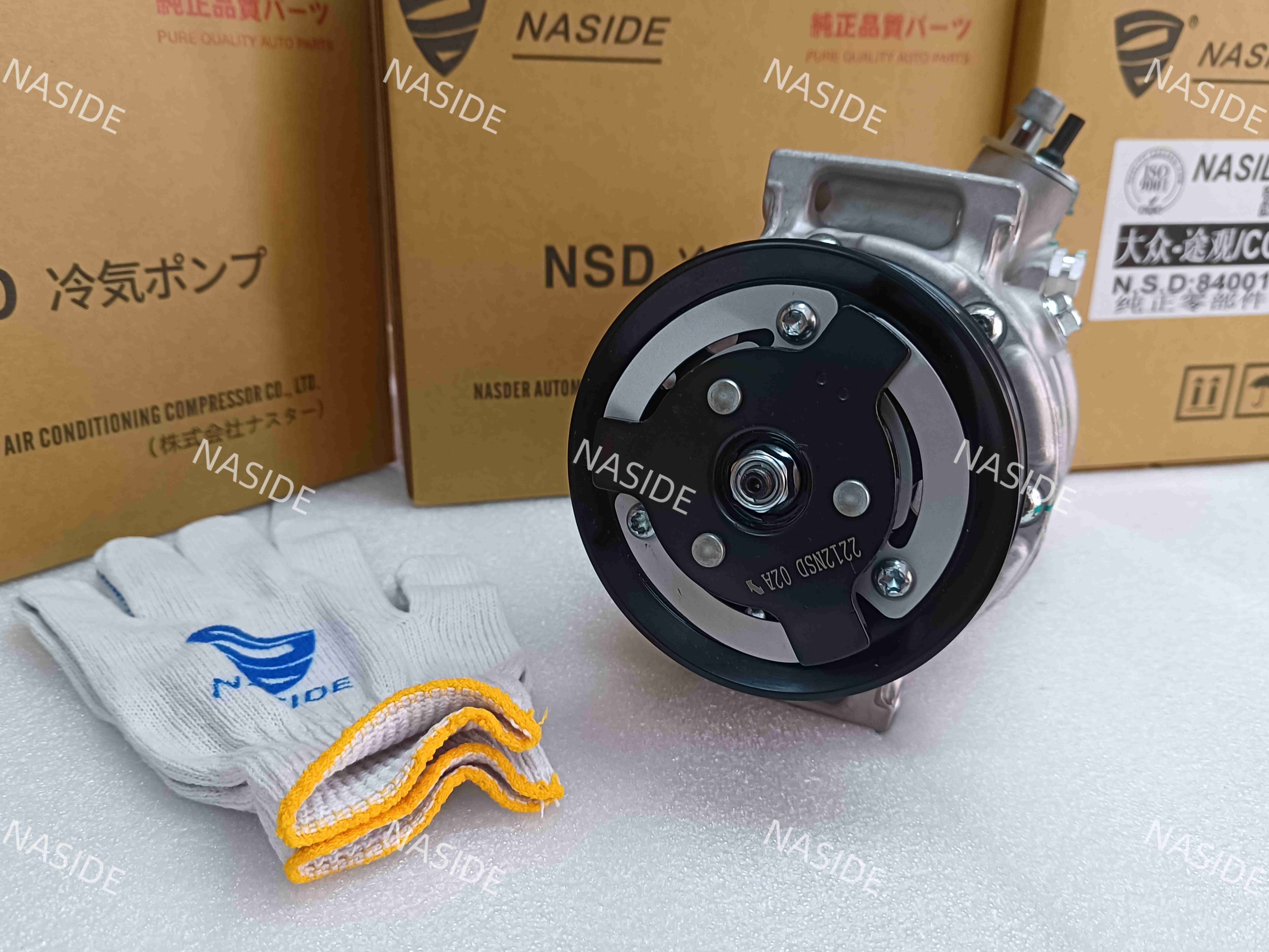 Auto AC conditioning compressor for VW CC Sagitar 1KD820803K PXE16 DS84001
