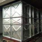 HDG Fire Fighting Security Galvanized Steel Water Tank Large Capacity Customized