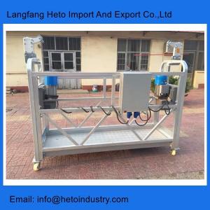 Quality Construction gondola exporter 6 meters temporary suspended platform for building painting wholesale