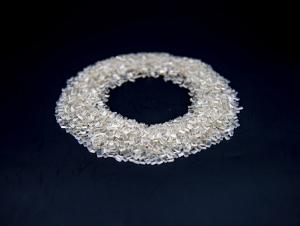 Quality Industrial RPET Granules Low Moisture Content Iron Content ≤5mg/Kg wholesale