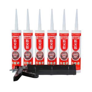 Quality Good Sealing Fire Resistant Silicone Sealant 280ml For Walls Floors wholesale
