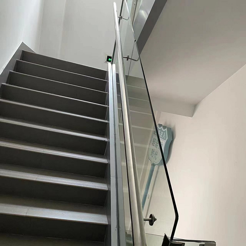 High Speed Rail Mounted Balcony Protection With Stainless Steel / Aluminum