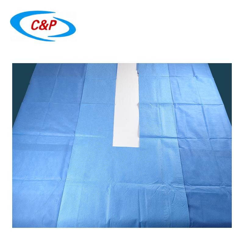Customized Sterile Split Cardiovascular Drape Sheet Non Woven Fabric