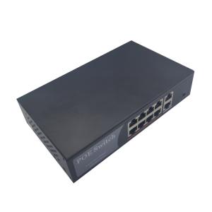 China Network Dante PoE Switch 2.0 Gbps IEEE802.3at/af Standard fanless cooling on sale