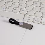 OEM 32GB 64GB 2.0 Metal USB Flash Drive UDP chips With Lanyard