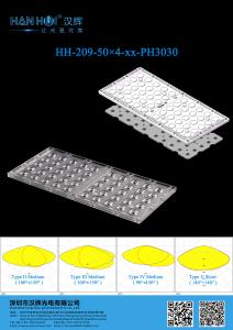 Quality PC Material 200 PCS 3030 LED Lens High Transmittance High Power LED Street Light For Street Lighting, Flood Lighting wholesale