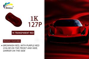 Quality Durable Auto Base Coat Paint UV Resistant Multifunctional Briliant Red wholesale