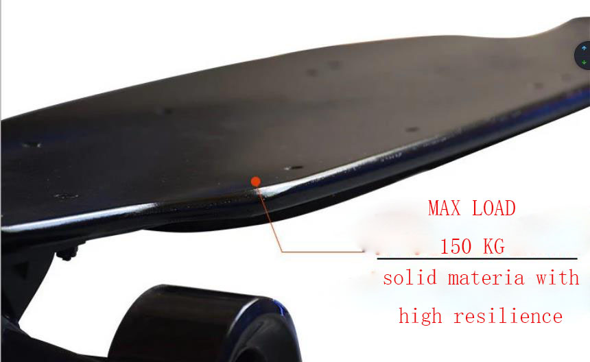 Durable High Speed Electric Skateboard Four Wheels Canadian Wood Maple