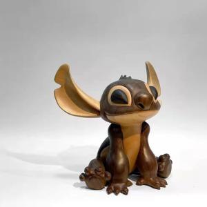 Quality No Deformed Stitch Small Wooden Sculptures Ornaments Varnished Surface wholesale