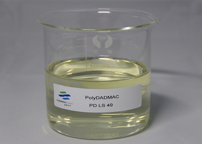 Fungicide Polydadmac Coagulant Water Treatment Chemical PH 5.0-8.0 Organics Removal