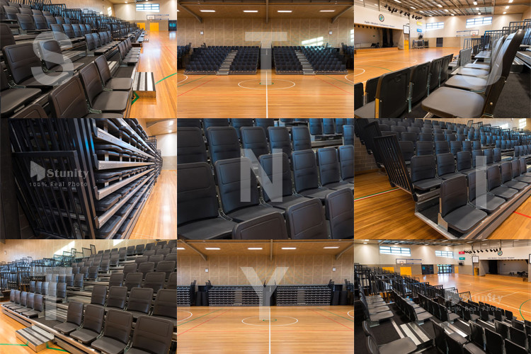 STUNITY Water Resistant Retractable Fixed Stadium Seating