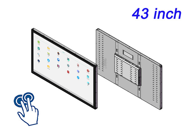 49-Inch Android Embedded Touch Screen for Smart City Displays, Stadium Interfaces, Large-Scale Retail Advertising, and Command Centers