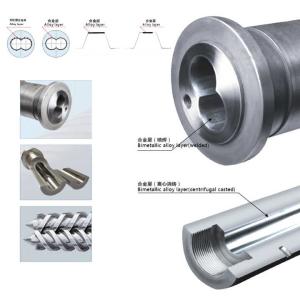 Quality Twin Bimetallic Screw And Barrel For Enhanced Durability Extruder Screw Barrel wholesale