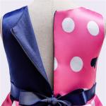 New Arrival Pink Wave Point Heart-Shaped Flower Girl Dress Disfraz Christmas