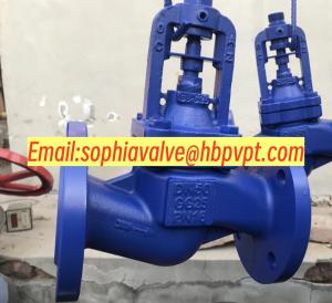 Quality DN50 GG25 PN16 cast iron bellows globe valve wholesale