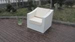 4pcs PE rattan pool furntiure