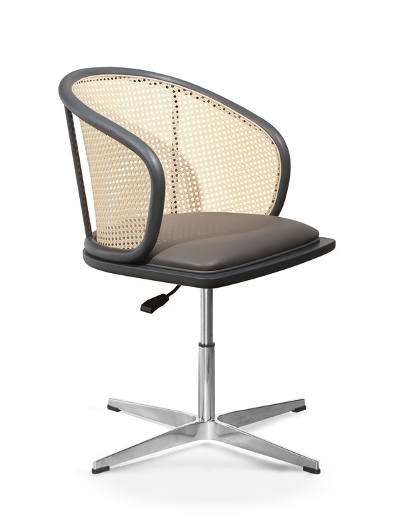 Sophisticated Executive Rattan Office Chairs 45 X 50 X 42 Mm Paddle Shift 3d