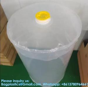 Quality Heavy Duty Large Plastic Round Bottom Drum Liner Bag 55 Gallon Drum Liners Plastic Drum Liner Bag For 200ltr wholesale