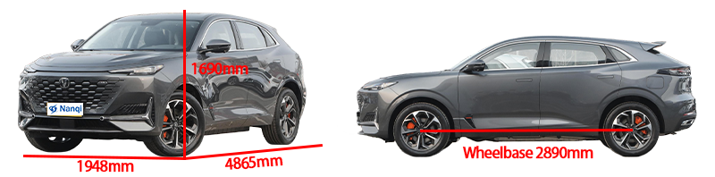 Changan UNI-K IDD Long Range Plug In Hybrid SUV New Energy Vehicles
