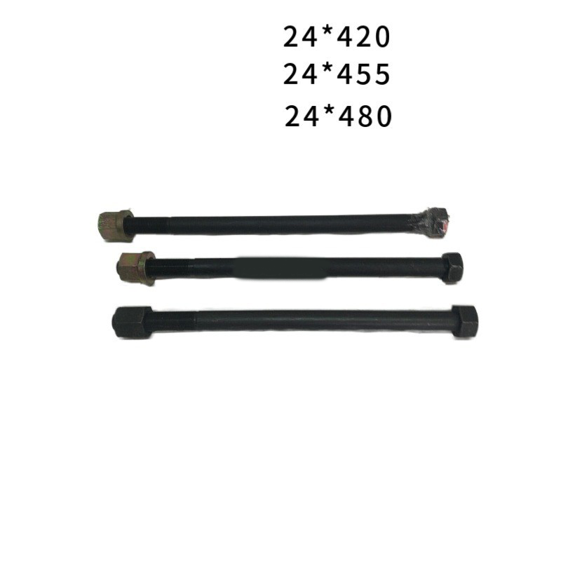 Bus High Strength Steel Leaf Spring Suspension Bolt Fixing HRC30 - 45