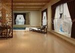 Wood HDF Laminate Flooring AC4 Carb2 V Groove EIR Waxed Embossed Stable