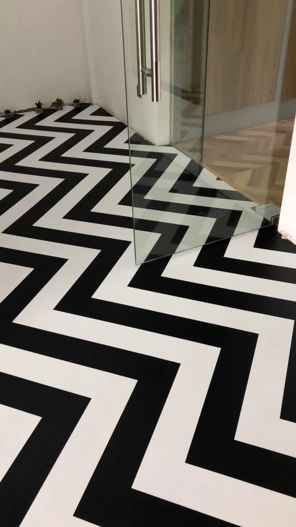 Vinyl Herringbone Spc Lvp Flooring Sound Reduction