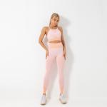 Dark Green Sexy Buttocks Anti Cellulite Leggings And Bra Set ZH Gym Wear Sets