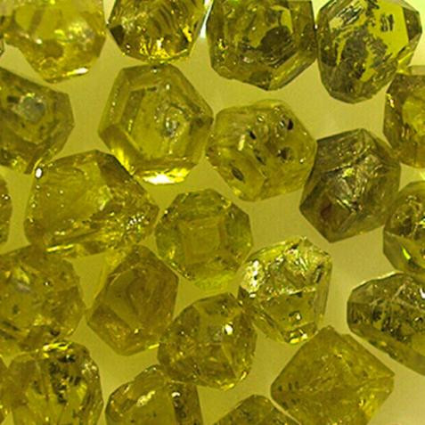 1mm - 4mm Synthetic Monocrystalline Diamond Rough Hpht Diamond Abrasives