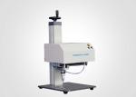 Desktop Dot Peen Nameplate Flat Marking Machine For Metal Aluminum Alloys