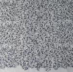 Shining sequins and Beaded Lace Fabric for ladies garment