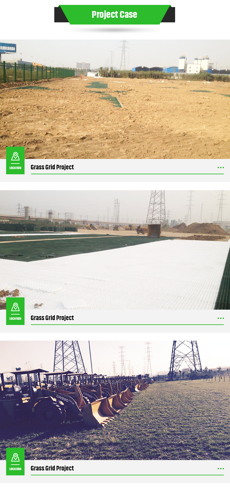 HDPE Plastic Stabilized Gravel Paver for Stable and Soil Grid Stone in Hotel Industry