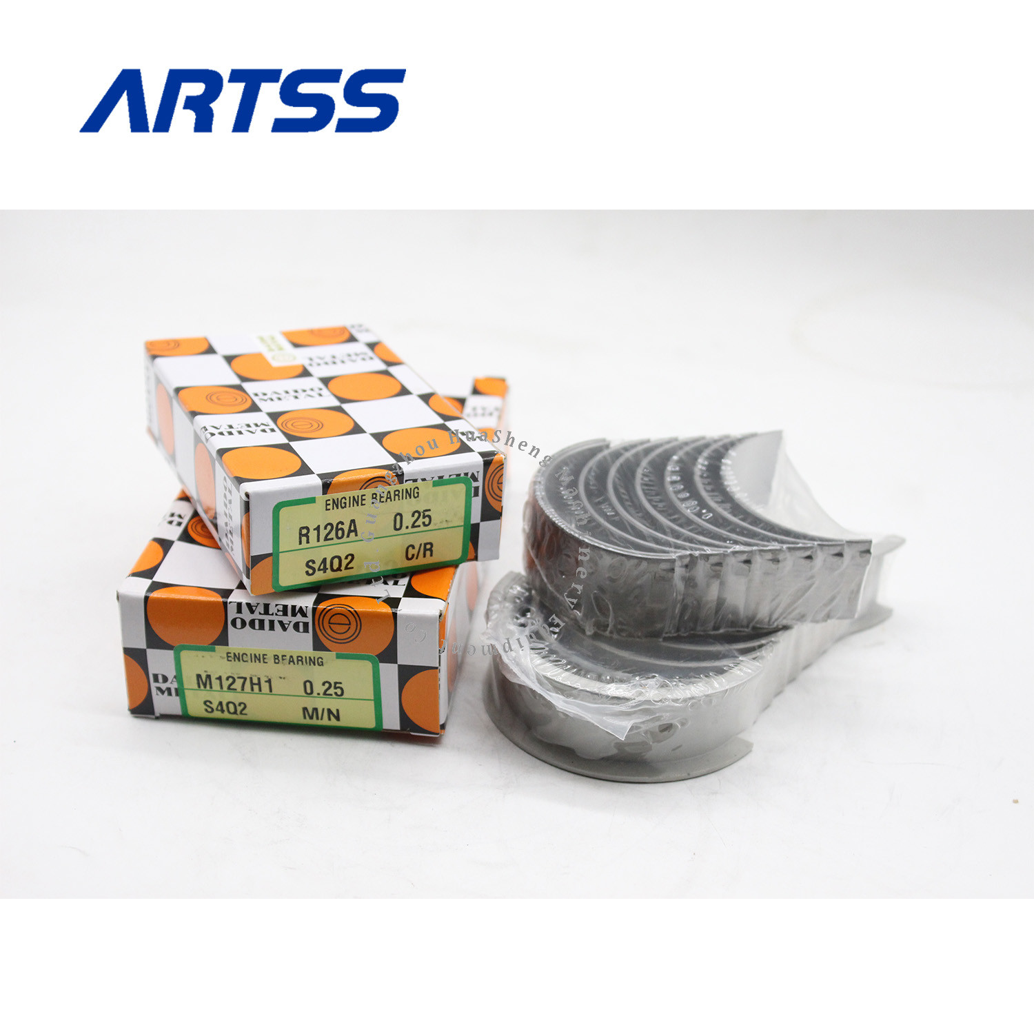 Diesel Engine R126A M127H1 S4Q2 Main Con Rod Bearing STD For Excavator Spare Parts