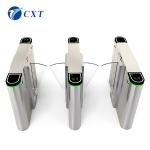 Office 300 People/Min Flap Gate Barrier Automatic Systems Turnstiles