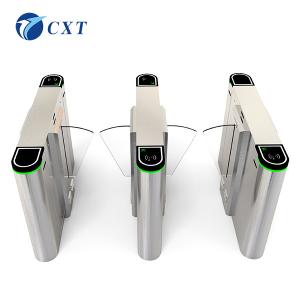 Quality Office 300 People/Min Flap Gate Barrier Automatic Systems Turnstiles wholesale