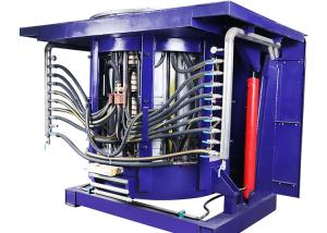 Quality 1T KGPS Induction Copper Smelting Furnace Aluminium Die Casting Furnace wholesale
