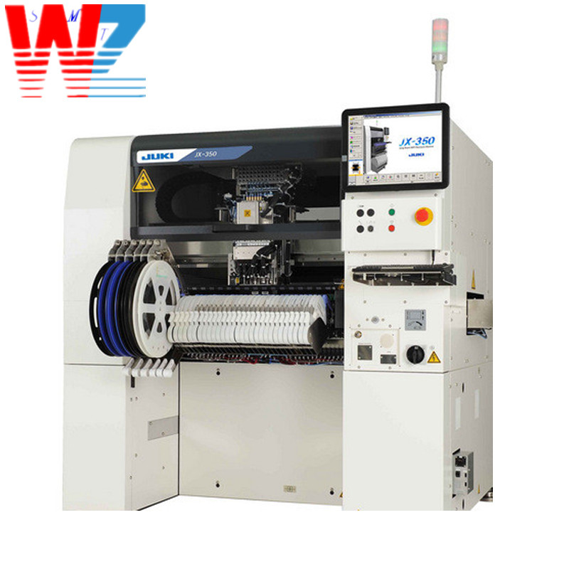 SMT PCB Assembly Line Juki JX-100 Pick And Place Machine 300CPH Placement Capacity