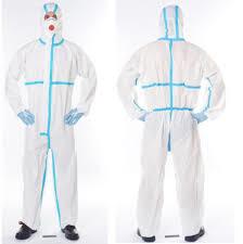 Quality PPE Disposable Protective Full Body Suit Garments Superior Breathable wholesale