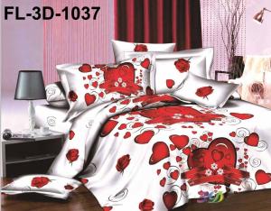 Quality 3D Disperse Printed Bedsheet Polyester Sheet Set wholesale