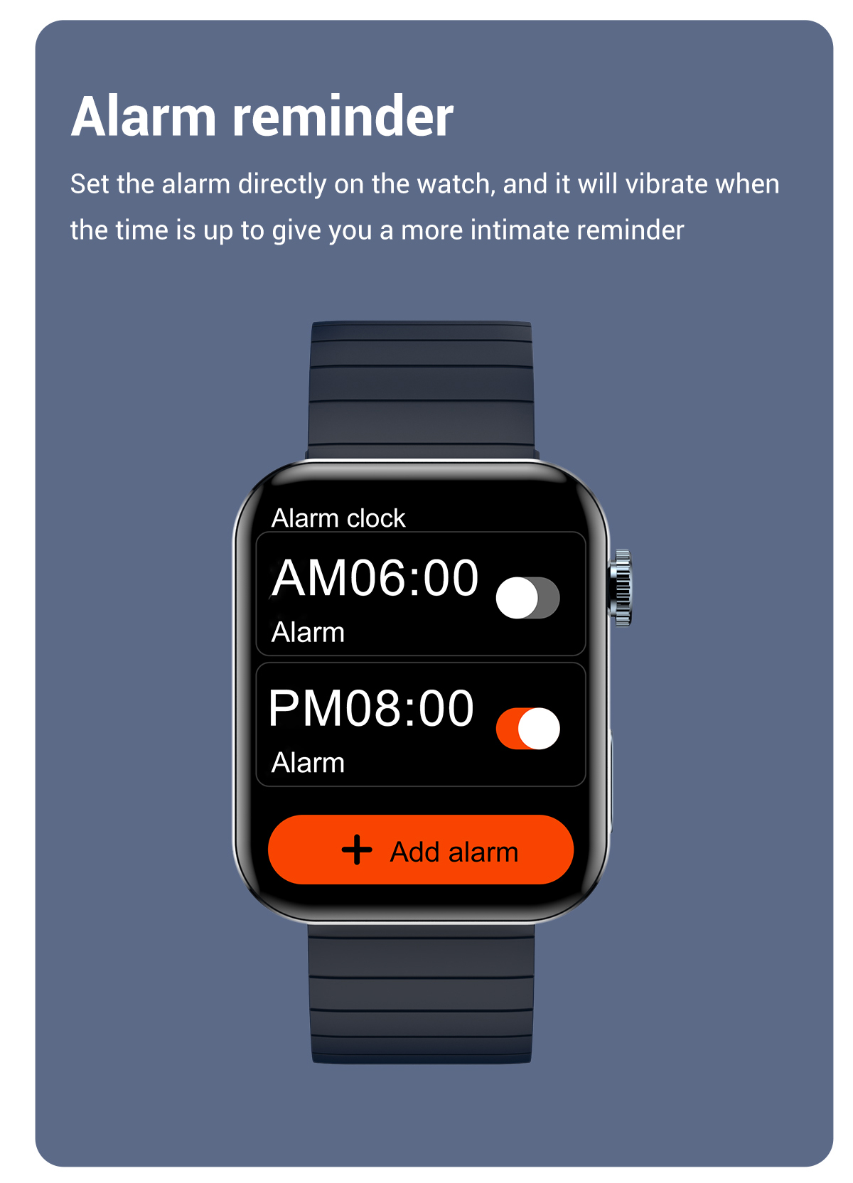 Full Touch Screen 1.78inch Bluetooth Health Watch Heart Rate Sensor